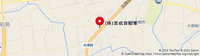 ダイハツスーパーピット店　吉成自動車＜徳島の地図